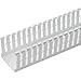 Panduit F1X2WH6-A Type F Narrow Slot Wiring Duct, PVC, Adhesive, 1" x 2" x 6