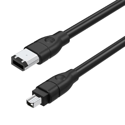 Cable iLink de 4 a 6 pines IEEE 1394 con conectores estables para Canon GL1 GL2