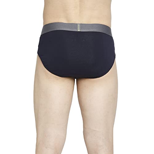 Image of Underjeans Men's Cotton Blend Regular Fit Solid Brief