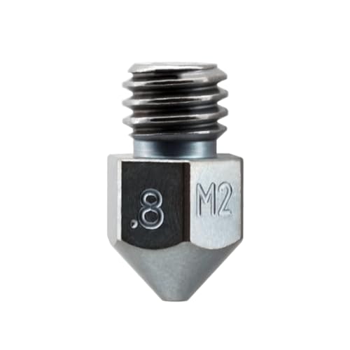 Buse MK8 M2 Micro Swiss en acier trempé de 0,8 mm pour impression 3D rapide