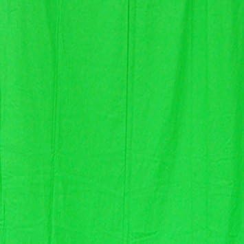 StudioFX 6x9 Chromakey Green Muslin Backdrop 100% Cotton Machine Washable Photography Photo Video Green Screen (6ft x 9ft)