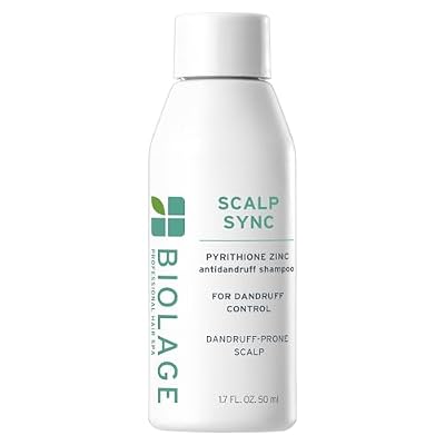 Biolage Scalp Sync Anti-Dandruff Shampoo - Controls Itchy Scalp, Deeply Cleanses Hair, Moisturizing Dandruff Treatment, With Zinc Pyrithione, Vegan & Cruelty-Free, 1.7 FL Oz