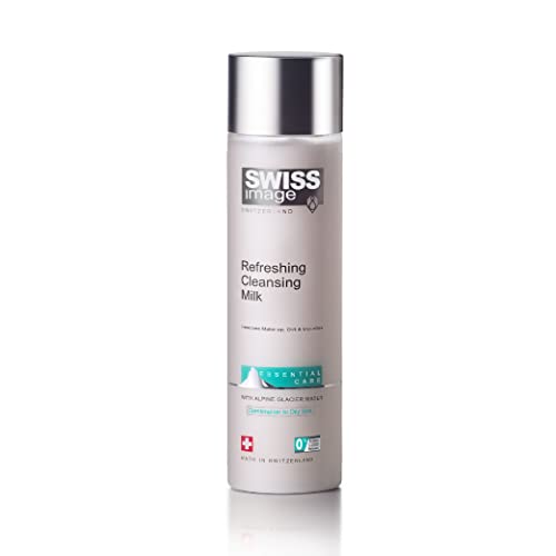 SWISS IMAGE Essential Care - Leche Limpiadora Refrescante - Ingredientes Naturales y Eficaces - Sin Parabenos, SLS/SLES ni Ftalatos - 200ml Cover