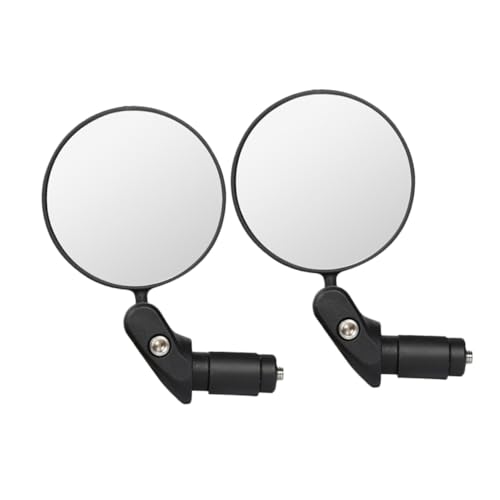 SOPOTUTU 2 piezas Espejos Retrovisores para Bicicleta de Montaña de Ajustables y Plegables Alta Definición y Superficie Convexa Resistente Compatibles con Manillares Diseño y Fácil