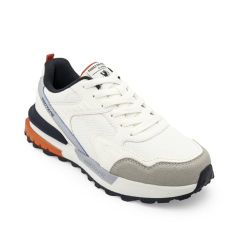 Image of Red Tape Lifestyle Sneakers for Women in Blue Orange | Sneakers
