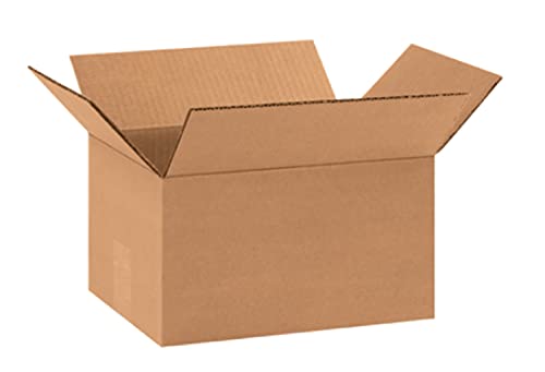 Image of Secure Seal - 11x8x6 Pack of 100 Corrugated Cardboard Packing Shipping Mailing Moving Carton Boxes