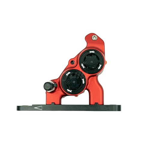 Juin ETF Road Bike Hydraulic Disc Brakes, 140mm, DOT, Red