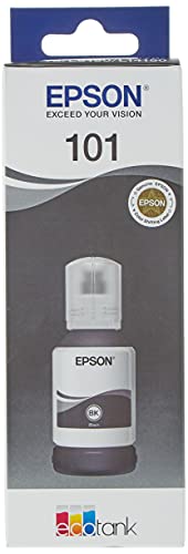 EPSON 101 127 ML ULTRA HIGH CAPACITY NEGRO ORIGINAL DEPSITO DE TINTA PARA ECOTANK ITS L4150, L4160, L6160, L6170, L6190