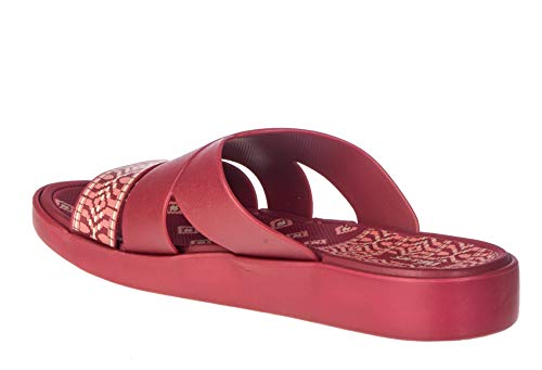 Image of Khadims Waves Women Maroon Casual Slip-On Sandal, 8 UK