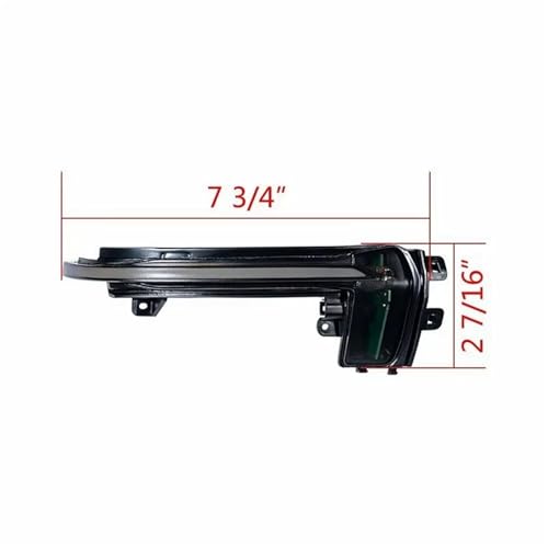 Intermitentes espejo retrovisor 8K0949101 con LED dinámico para Audi A4 6
