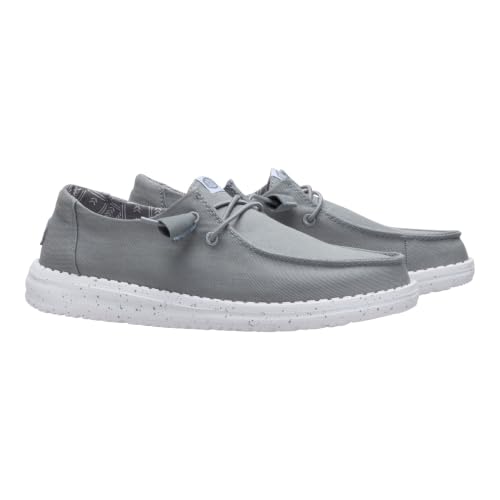 Image of HEYDUDE Women's Wendy Stretch Canvas Slip On Shoes | Easy On Loafer