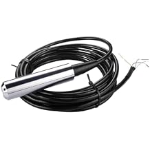 Output 0.5V4.5Vdc Power Supply 5Vdc Liquid Water Level Sensor 50m Well Borehole Submersible Water Depth Level Transmitter1m Range 1m Cable