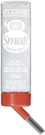 Classic Crystal Deluxe 'Small' - Small Animal Drinking Bottle 150ml
