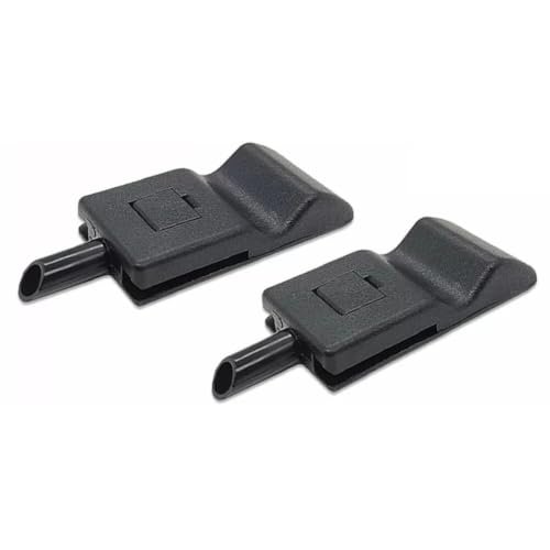 Boutons de verrouillage Chevrolet Silverado 15844616 pour loquet de porte noire de remplacement