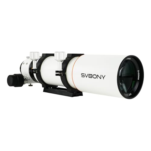 SVBONY SV503 �A�b�v�O���[�h �V�̖]���� �t���b�g�t�B�[���h���� ���܎� ���a80mm �œ_����560mm f/7 ���ᕪ�UED�K���X ���{�� OTA �����̂� �V�̊ϑ� �[�F���B�e