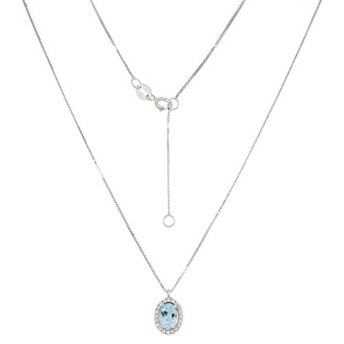 Gioiello Italiano - Collana in oro bianco 14kt con...