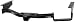 Reese 33075 Class III Custom-Fit Hitch with 2" Square Receiver opening, includes Hitch Plug Cover