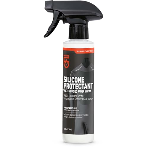 GEAR AID Silicone Lubricant and Conditioner - Preserve Water Sports Gear, Neoprene, Wetsuits, and...