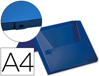 Beautone 032522 Bewerbungsmappe, A4, Blau