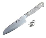 ZHEN Japanese VG-10 3-Layer Forged Small Santoku Blank 5-inch