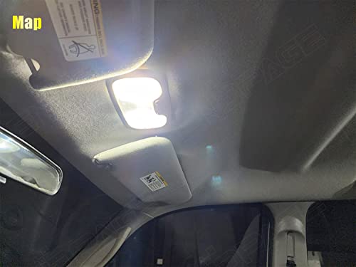 Kit de 6 luces LED interiores para Jeep Patriot 2007-2017 miniatura 4