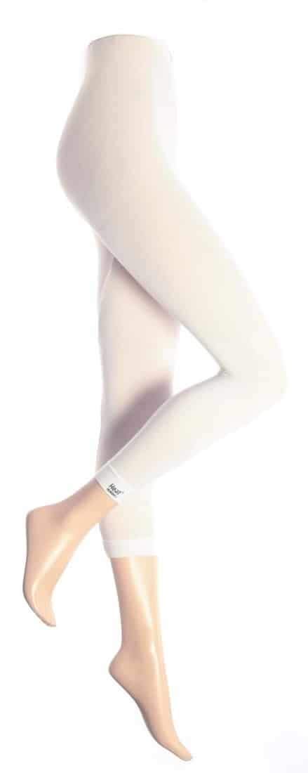 Heat Holders Women's White - Winter Warm Cotton Thermal Underwear Leggings Long Johns (L/Xl (44-52" Hip), )