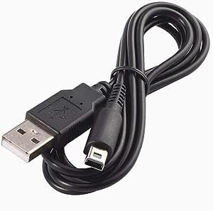 WICAREYO Cable de Cargador para DSi, Cable de alimentación USB de 1,2 m / 3,9 pies para DSi NDSi DSI XL 3DS N3DS XL