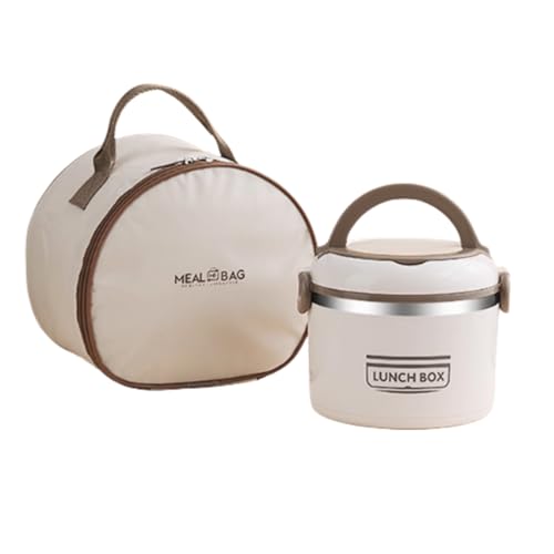 保温弁当箱 サーモス スープジャー 真空断熱スープランチセット サーモス ランチジャー 大容量 保温 茶碗 断熱弁当箱セット 食器と収納バッグ付き ステンレス 密封された漏れ防止 真空断熱ス保温 通勤 運動会 通学 キャンプ (ランチボックス + 保冷バッ