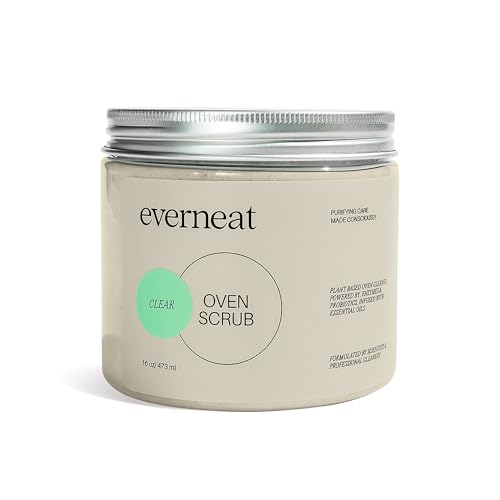 Everneat Oven Scrub – Natural Heavy-Duty Oven Cleaner (16oz) | Fume-Free Degreaser for Racks,...