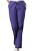 Cherokee Women's Fashionable Flare Leg Drawstring Pant, Grape, Medium