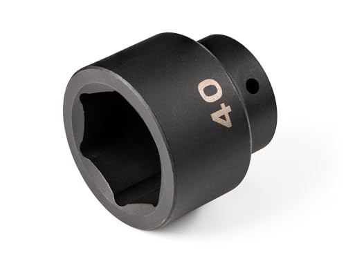 Image of TEKTON 1 /2 Inch Drive x 40 mm Shallow 6-Point Impact Socket | SID22140