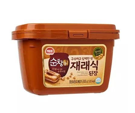 Ajumma Republic Korean Soybean Paste (Brown) 500g - Enjoy with Bossam, Grilled Meat and Deonjang-jjigae.