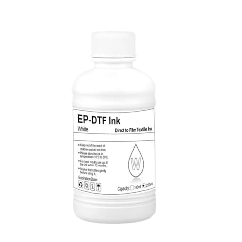 Kit encre EP DTF compatible film de transfert direct imprimante 250ML WH