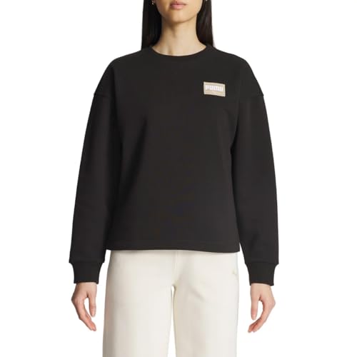 PUMA Women's Fleece Crewneck Sweatshirt Badge