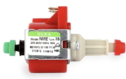 Pumpe NME Typ 3S, 230-240 V, 16 W, 3,5 bar, für Kaffeemaschinen und Dampfbügelstationen