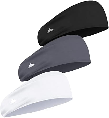 Mens Sweat Bands - Mens Headband - Head Bands Working Out Men Sports Headband Men Performance Headband Men - Athletic Headbands Men Cycling Sweat Band, Football Headbands - Sweat Bands Headbands Men
