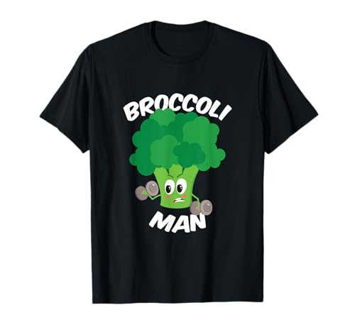 Broccoli Man Funny Vegetable Gift Fun T-Shirt
