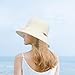 RNXRZANK Wide Hat for Fishing and Outdoor Activities, Adjustable for Men and Women, Light Beige