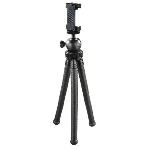 Hama Trépied FlexPro (pour smartphone, GoPro et appareils photo, avec pieds articulés, hauteur...