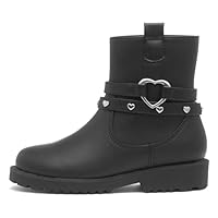 Walkright Lane Girls Black Ankle Boot