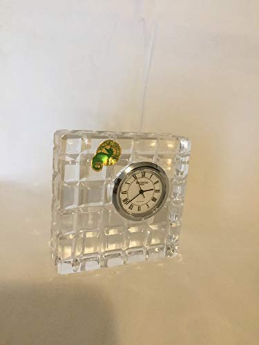 Waterford Crystal Large Square Offset Clock