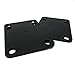 Warehouse Skateboards Standard Black Riser Pads - Set of Two (2) - 1/8