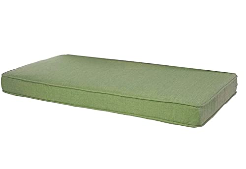 Coussin de banc imperméable et léger pour assise extérieure confortable