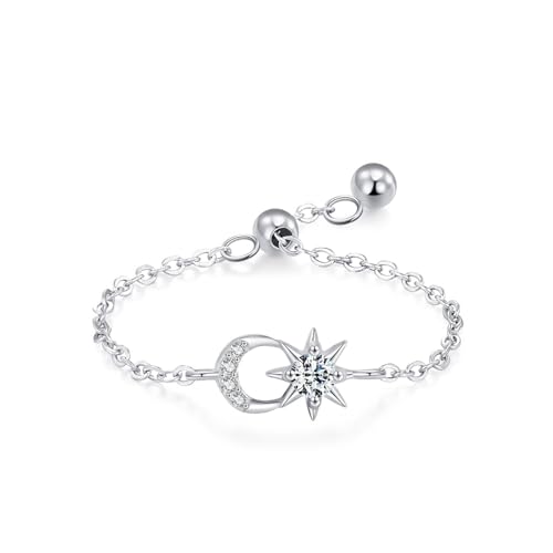 Bague Argent 925 Chaîne Réglable pour Sublimer Votre Style Quotidien