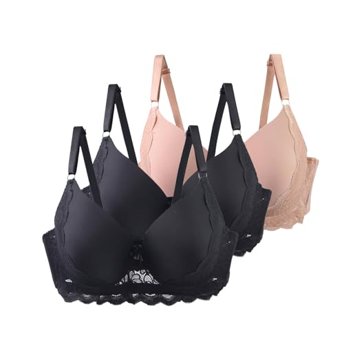 Soutiens-gorge push-up maintien généreux 105D, lot de 3 confort sans douleur