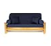Lifestyle Covers Navy Full Size Futon Cover