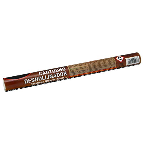 WOLFPACK LINEA PROFESIONAL - Cartucho Deshollinador Quimico Estufas y Chimeneas De Leña 160 Gramos