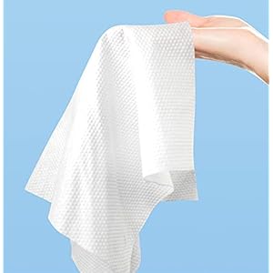 Jiaren® 2 verpakkingen wegwerp-droogdoeken, wegwerphanddoeken en wegwerp-gezichtshanddoeken, 100% vliesstof, die water…