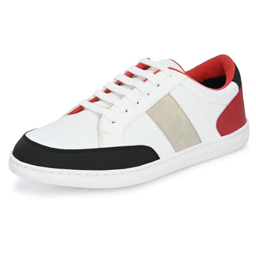 Image of Centrino Men's Casual Sneaker Shoes | Lightweight Sneakers | Trendy Lace-up Design | Soft Cushioned Insole | Stylish & Comfortable (6575)