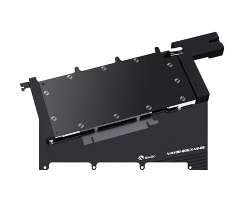 Bykski Durable Metal/POM GPU Water Block and Backplate for NVIDIA H100/H800 80GB (N-H100-80G-X-V2) - Continuous Usage